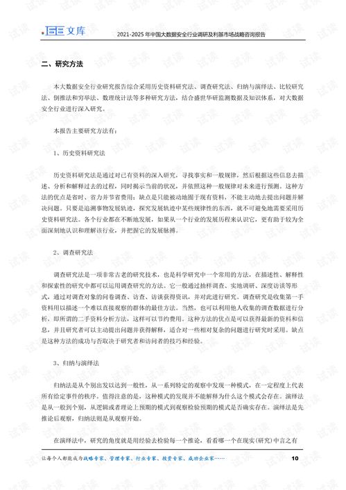 2021-2025年中国大数据安全行业调研及利基市场战略咨询报告